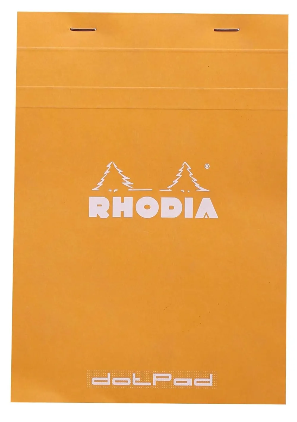 Rhodia Notes dotPad - - w kropki, pomarańczowy, A4, 80 g, 80 ark.