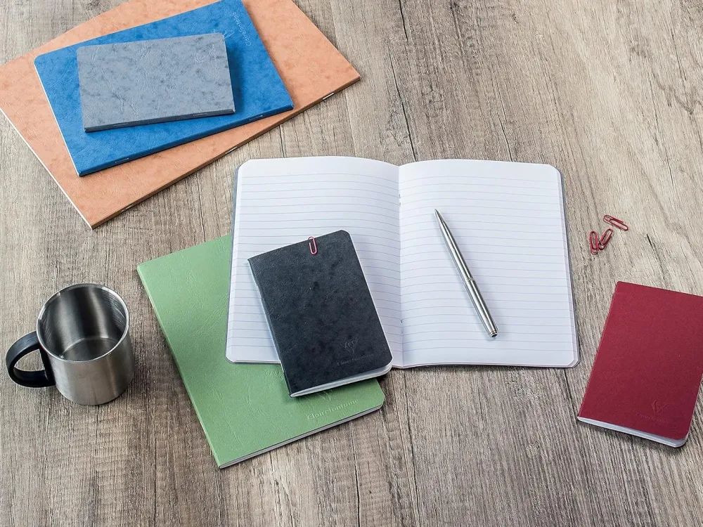 Clairefontaine Notes gładki Age Bag A5 - - Black 90 g 96 stron