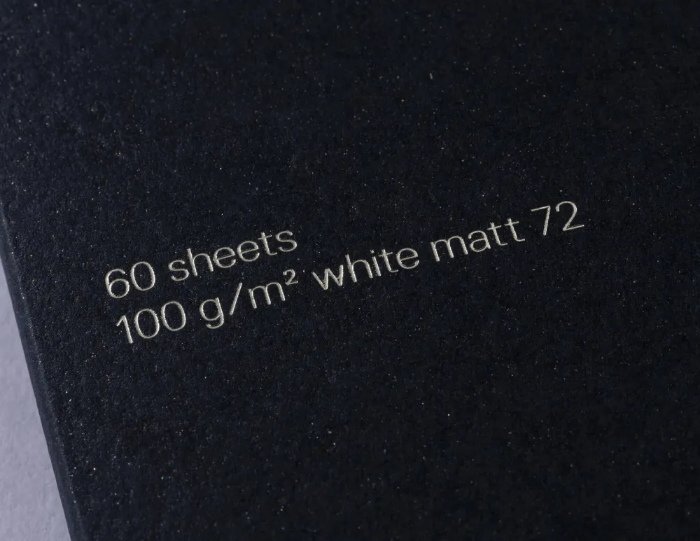 Gmund Notes gładki B6 - - Moonlight Blue 100 g 60 ark.