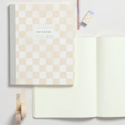 Rico Design Notes gładki Checkerboard 20 x 25,5 cm - Paper Poetry - 80 ark. > Notatniki Gładkie