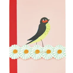 Rico Design Notes gładki Midsommar Magic Bird 14,5 x 18 cm - - 80 ark.