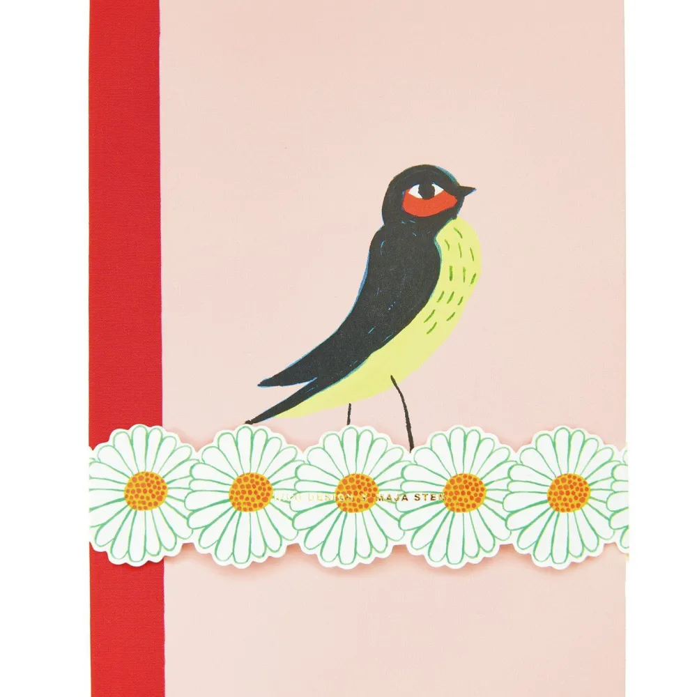 Rico Design Notes gładki Midsommar Magic Bird 14,5 x 18 cm - - 80 ark.