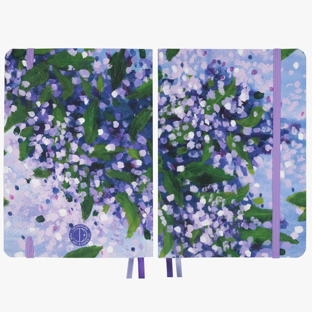 Devangari Notes Lilac Fairy B5 - - w kropki, miękka okładka, 120 g/m2 > Notatniki W Kropki