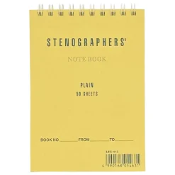 Life Notes na spirali Stenographer's A6 - - żółty > Notatniki Gładkie