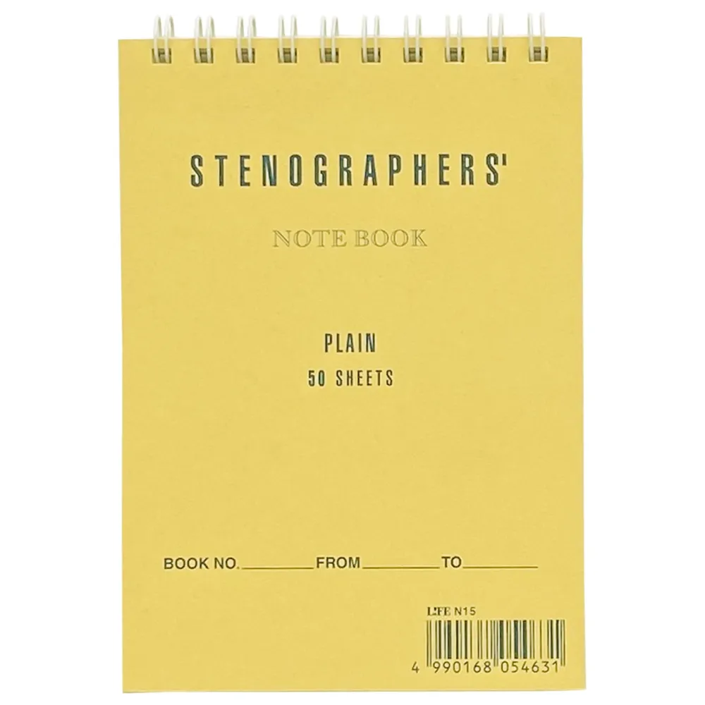 Life Notes na spirali Stenographer's A6 - - żółty > Notatniki Gładkie