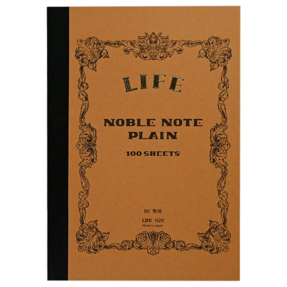 Life Notes Noble Note B6 - - brązowy