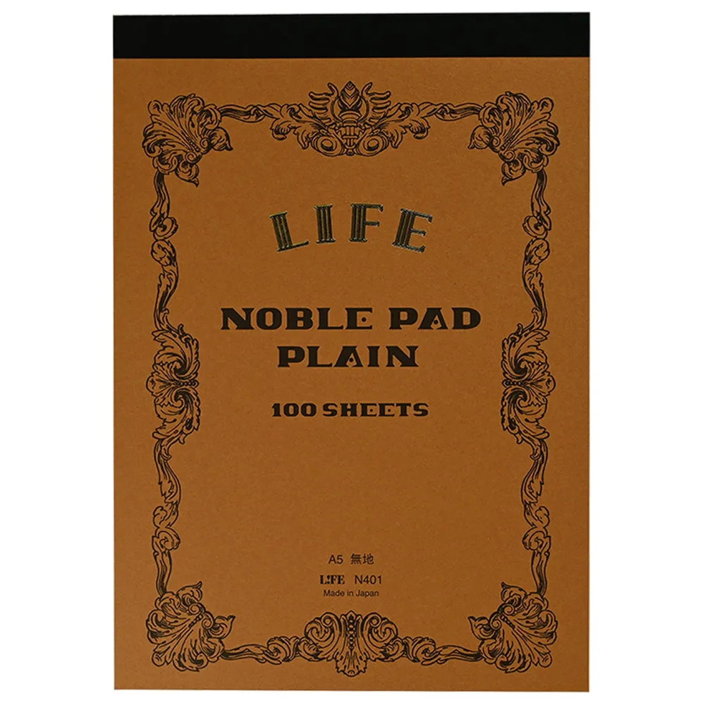 Life Notes Noble Pad A5 - - brązowy