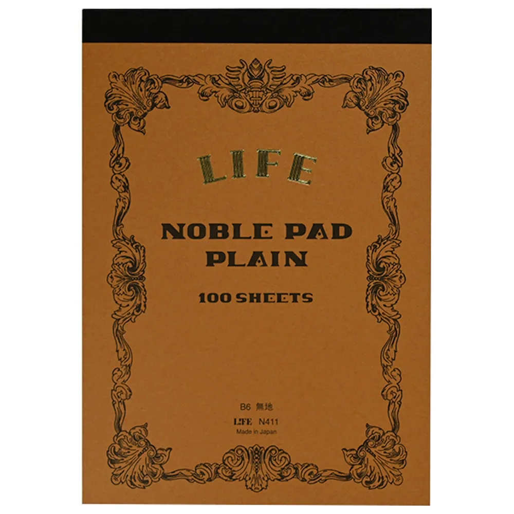 Life Notes Noble Pad B6 - - brązowy > Notatniki Gładkie