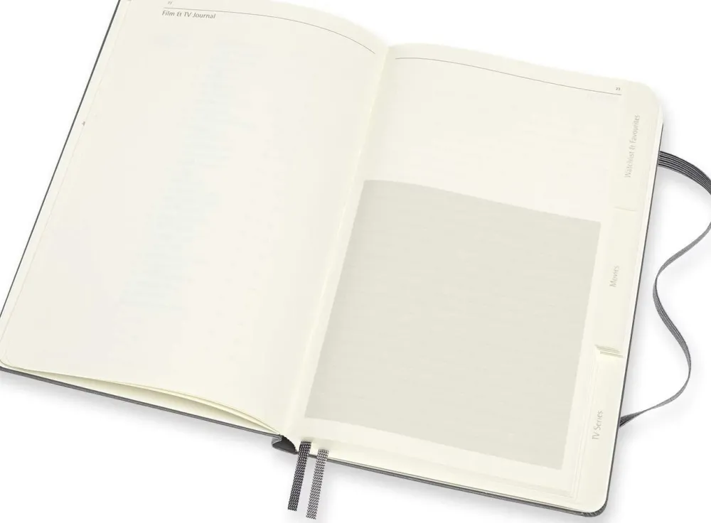 Moleskine Notes Passion Film & TV Journal - - szary 400 stron