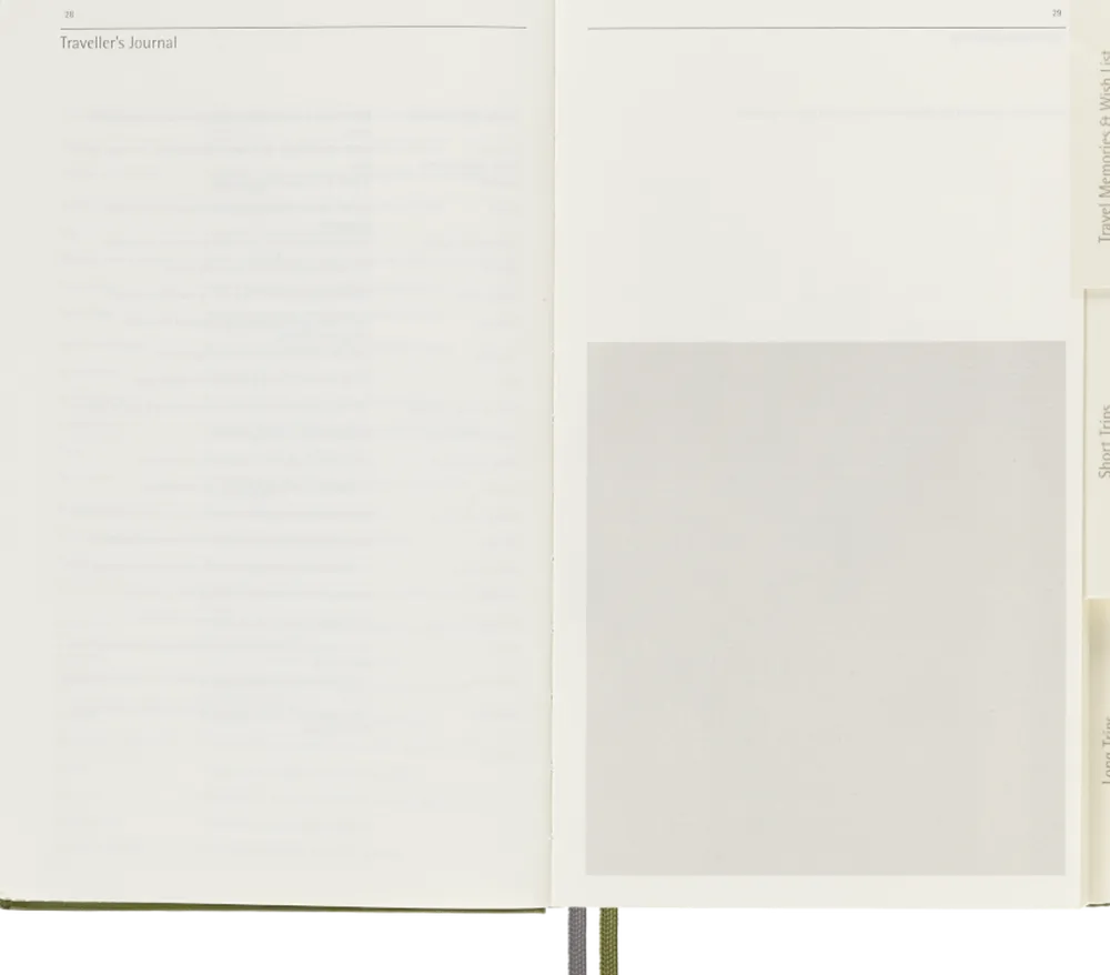 Moleskine Notes Passion Traveller's Journal - - zielony > Pamiętniki & Dzienniki