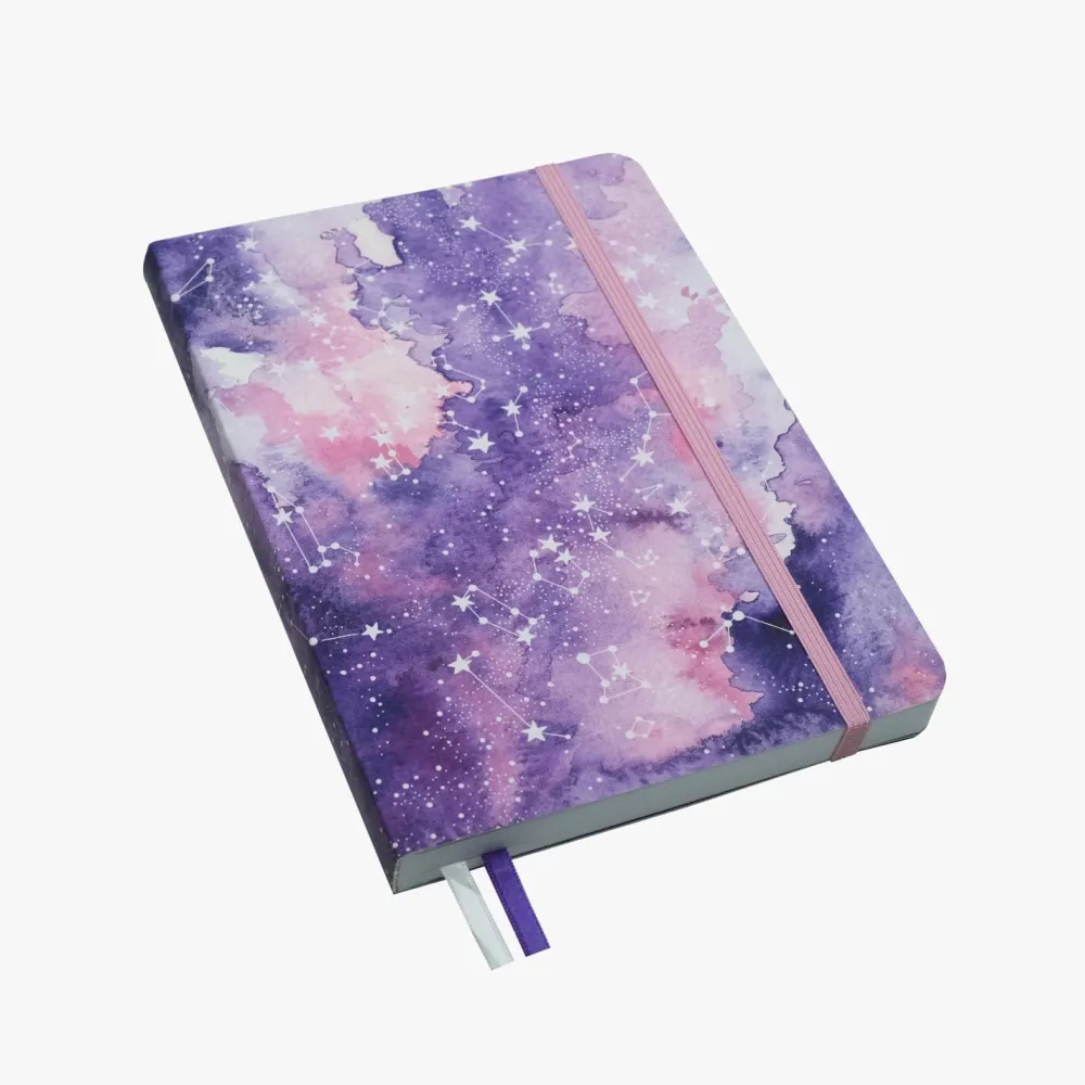 Devangari Notes Pastel Galaxy A5 - - w kropki, miękka okładka, 120 g/m2 > Notatniki W Kropki