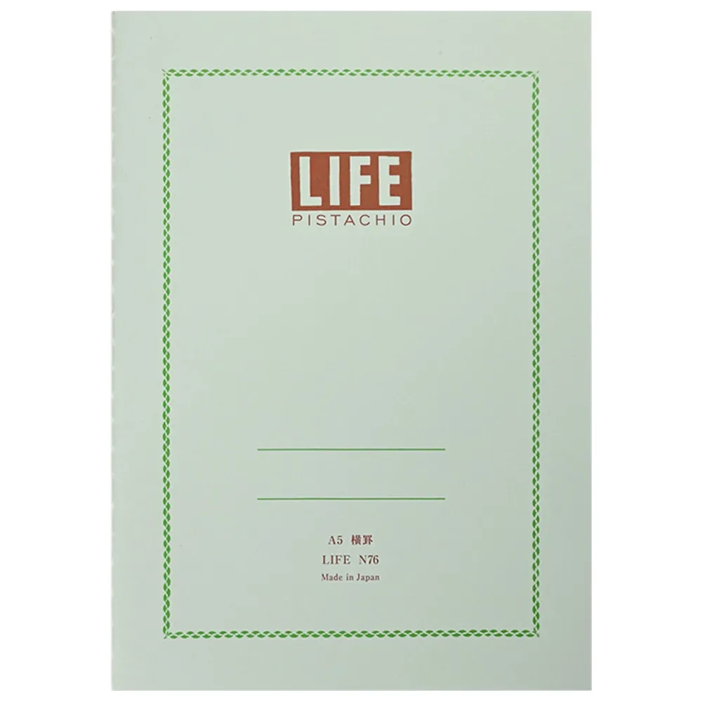 Life Notes Pistachio A5 - - szałwiowy