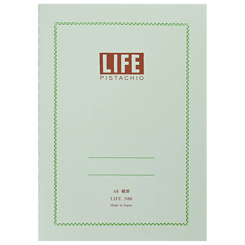 Life Notes Pistachio A6 - - szałwiowy