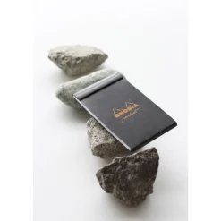 Rhodia Notes Pocket - - czarny, w kratkę, 7,5 x 12 cm, 80 g, 40 ark.