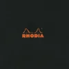 Rhodia Notes - - w kratkę, czarny, A5, 80 g, 48 ark. > Zeszyty