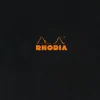 Rhodia Notes - - w kropki, czarny, A5, 80 g, 48 ark.