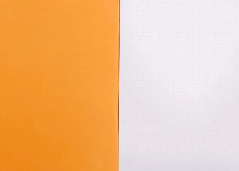 Rhodia Notes - - w kropki, pomarańczowy, A4, 80 g, 48 ark. > Zeszyty