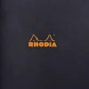 Rhodia Notes - - w linie, czarny, A5, 80 g, 48 ark.
