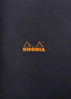 Rhodia Notes - - w linie, czarny, A5, 80 g, 48 ark.