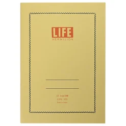 Life Notes Vermilion A5 - - beżowy > Notatniki W Kratkę