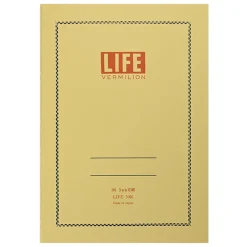 Life Notes Vermilion B6 - - beżowy > Notatniki W Kratkę