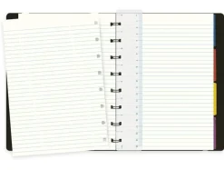 Filofax Notes w linie Classic - - czarny A5
