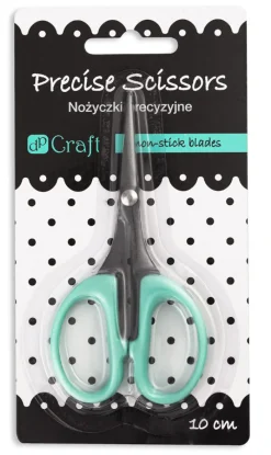 dpCraft Nożyczki precyzyjne Craft Non Stick - - błękitne, 10 cm > Nożyczki