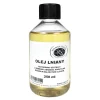 Roman Szmal Olej lniany do farb olejnych, rafinowany - - 250 ml > Oleje|Media Do Farb Olejnych