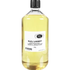 Roman Szmal Olej lniany do farb olejnych, rafinowany - - 1 l