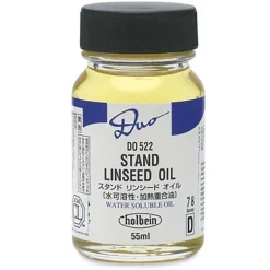 Holbein Olej lniany Stand do farb olejnych Duo Aqua Oil - - 55 ml > Oleje|Media Do Farb Olejnych