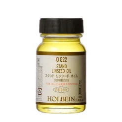 Holbein Olej lniany Stand Linseed Oil do farb olejnych - - 55 ml