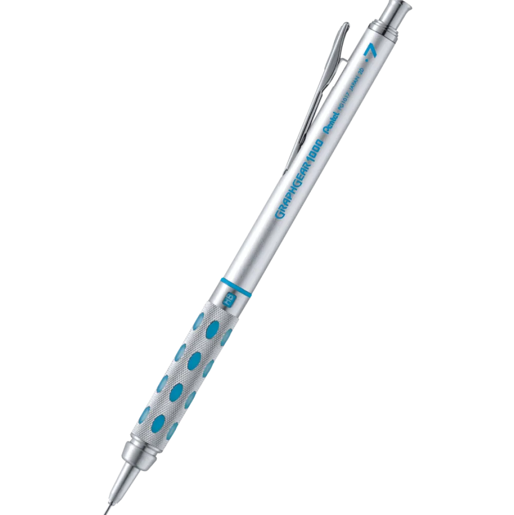 Pentel Ołówek automatyczny Graphgear 1000 - - niebieski, 0,7 mm > Ołówki