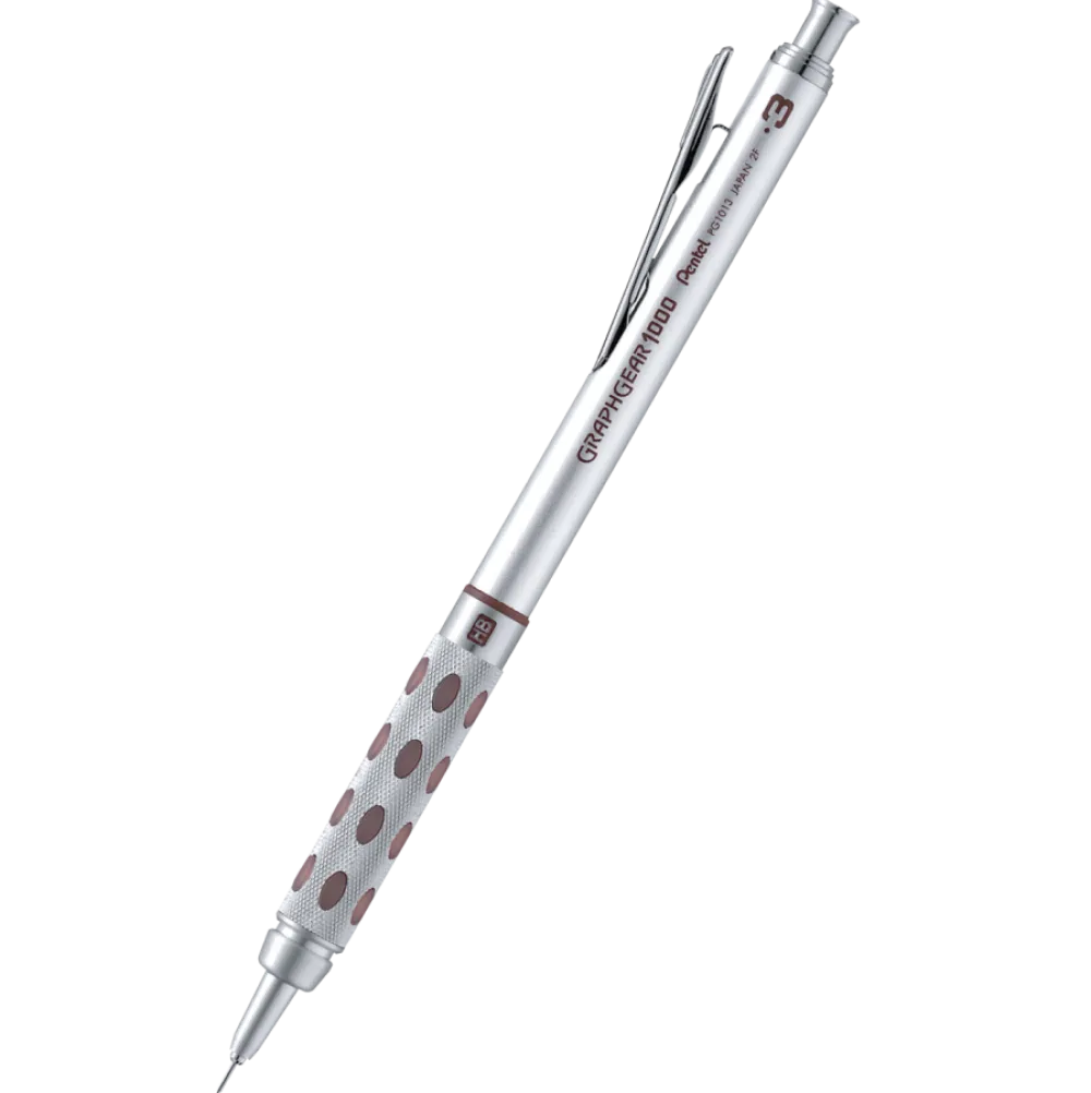 Pentel Ołówek automatyczny Graphgear 1000 - - brązowy, 0,3 mm > Ołówki