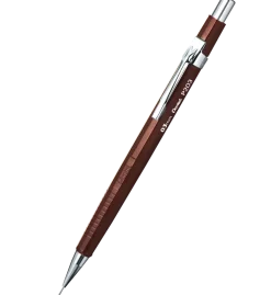 Pentel Ołówek automatyczny P203 - - brązowy, 0,3 mm > Ołówki