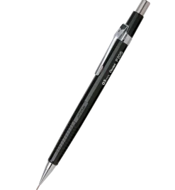 Pentel Ołówek automatyczny P205 - - czarny, 0,5 mm > Ołówki
