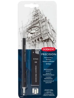 Derwent Ołówek automatyczny Precision HB - - 0,7 mm > Ołówki