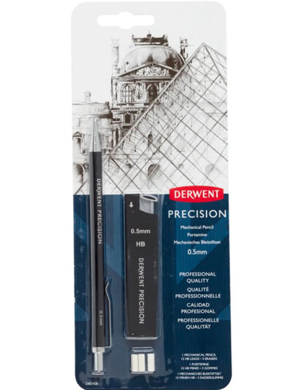 Derwent Ołówek automatyczny Precision HB - - 0,5 mm