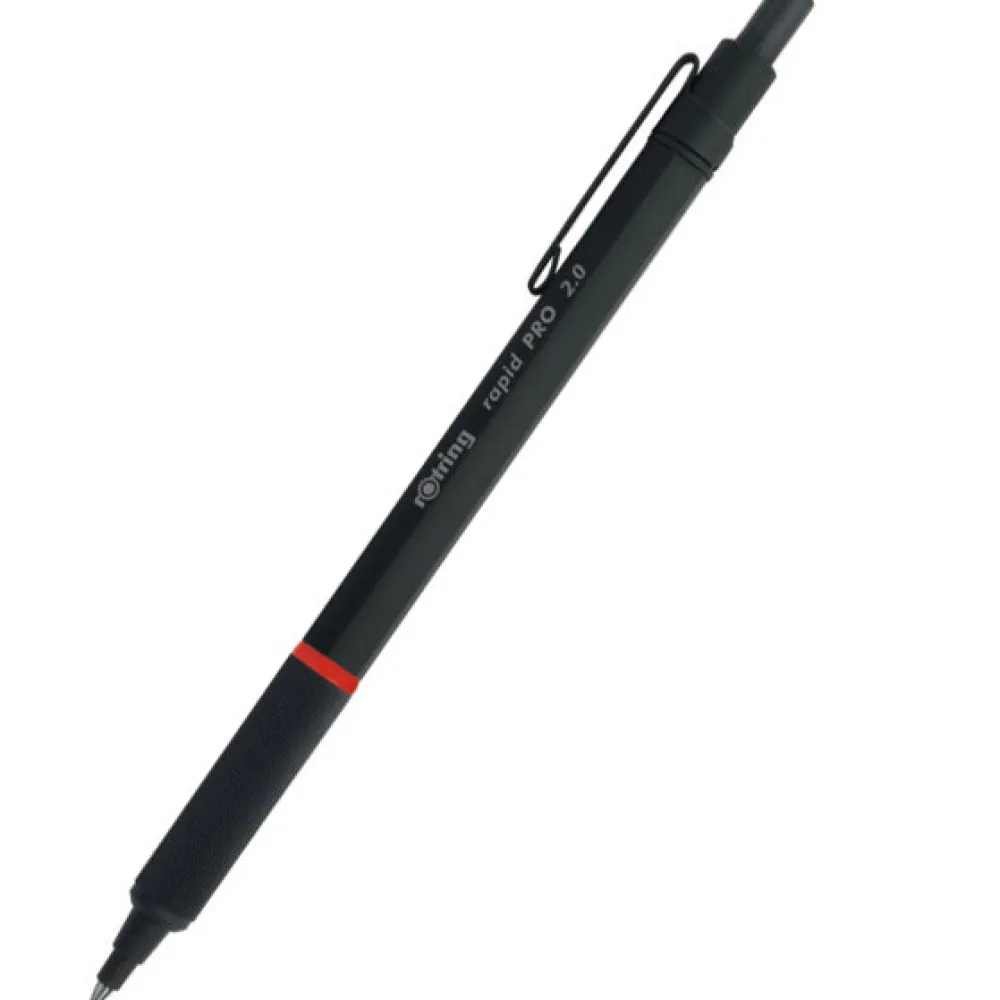 Rotring Ołówek automatyczny Rapid Pro - - czarny, 2 mm