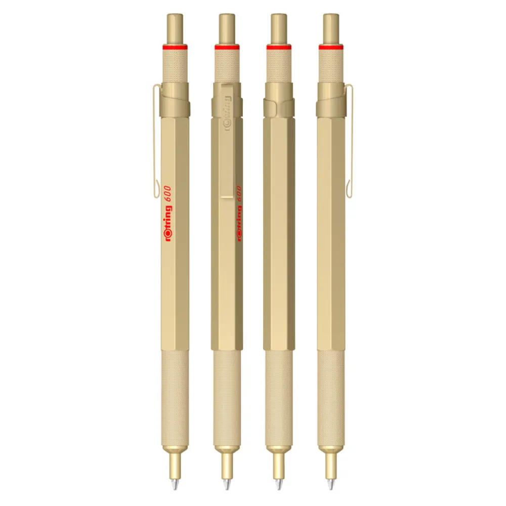 Rotring Ołówek automatyczny 600 - - Gold 0,5 mm