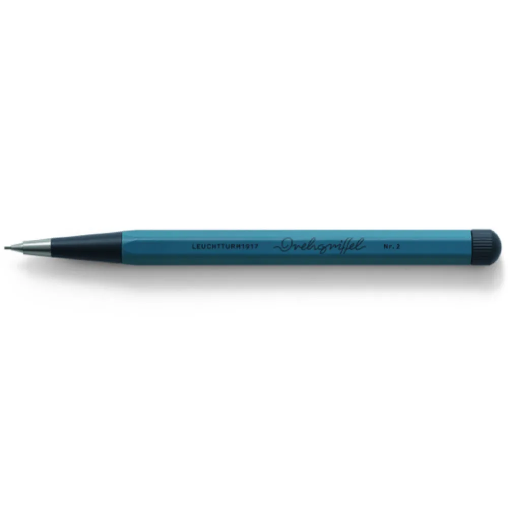 Leuchtturm1917 Ołówek Drehgriffel Nr. 2 - - Stone Blue, 0,7 mm, HB