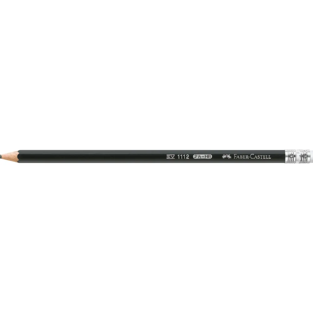 Faber-Castell Ołówek grafitowy z gumką 1111 HB -