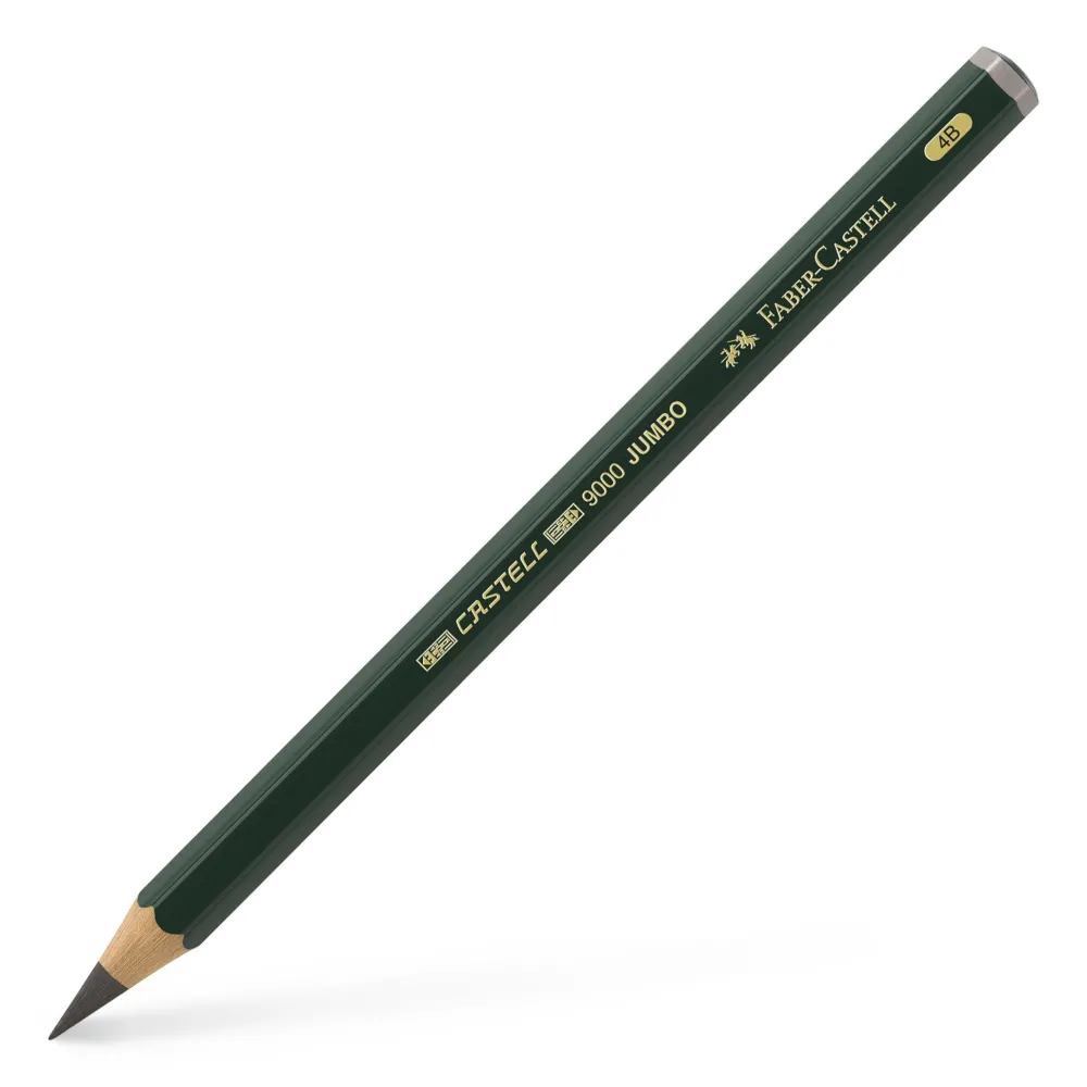 Faber-Castell Ołówek Jumbo 9000 - - 2B > Ołówki