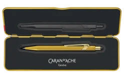 Caran d'Ache Ołówek mechaniczny 844 Premium z etui - - Goldbar, 0,7 mm ><noscript><img width=
