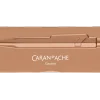 Caran d'Ache Ołówek mechaniczny 844 Premium z etui - - Brut Rose, 0,7 mm