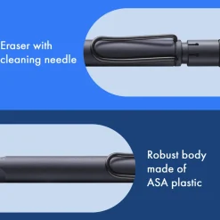 Lamy Ołówek mechaniczny Safari - - Steel Black 0,5 mm