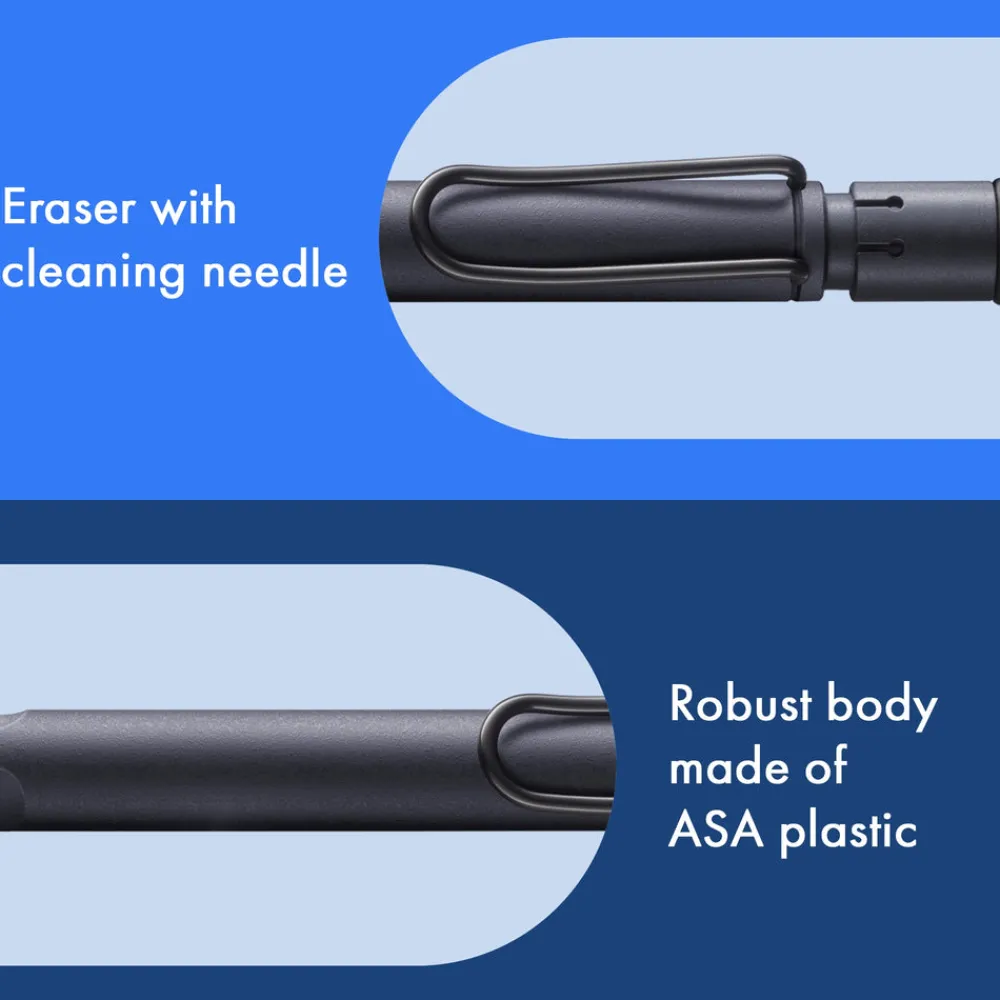Lamy Ołówek mechaniczny Safari - - Steel Black 0,5 mm