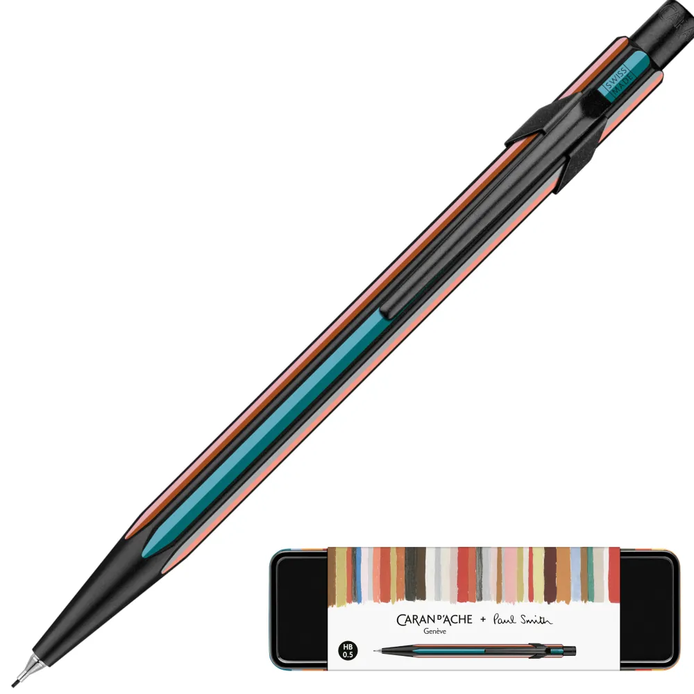 Caran d'Ache Ołówek mechaniczny 844 Special Edition Paul Smith - - Black 0,5 mm > Ołówki