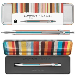 Caran d'Ache Ołówek mechaniczny 844 Special Edition Paul Smith - - Silver 0,5 mm ><noscript><img width=