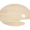 Rico Design Paleta malarska, drewniana - - 20 x 30 cm