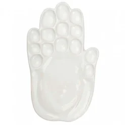 Kajolika Paletka porcelanowa - - Dłoń, 10 x 17 cm > Paletki Malarskie